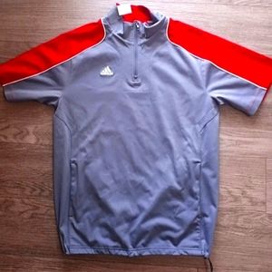 Adidas❌Sold❌ Pullover hot water proof jacket Men's medium New Golf Baseball